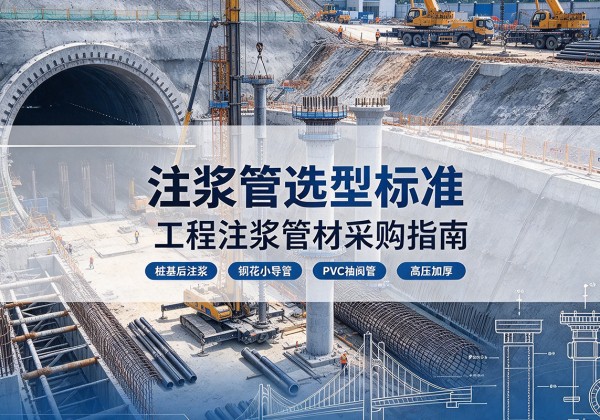 相山注浆管选型标准